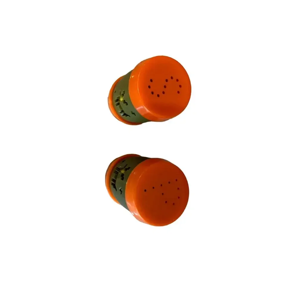 Vintage mini Salt & Pepper Shakers Camping theme